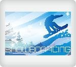 Snowboarding Edible Icing Image (1/4 Sheet)