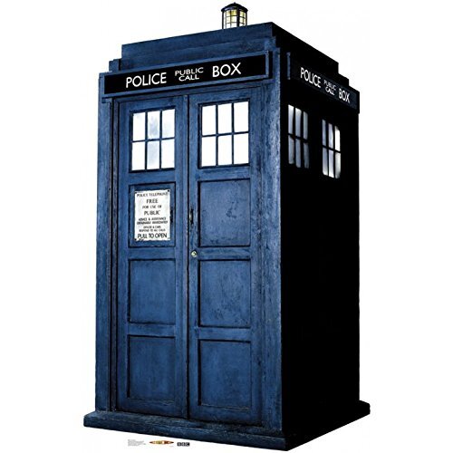 1/4 Sheet ~ Doctor Who Tardis Solo Birthday ~ Edible Cake Image Topper!!!