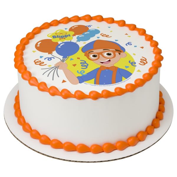 Blippi PhotoCake® Edible Cake Topper Icing Image,