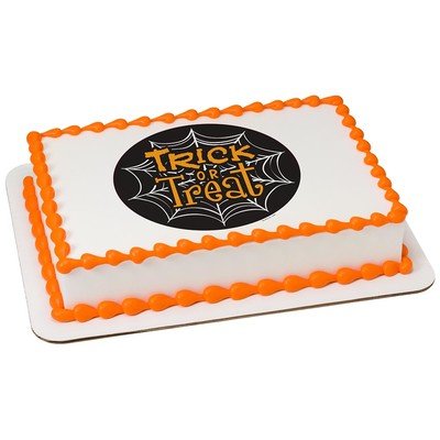 Halloween Edible Icing Image for 8 inch round cake