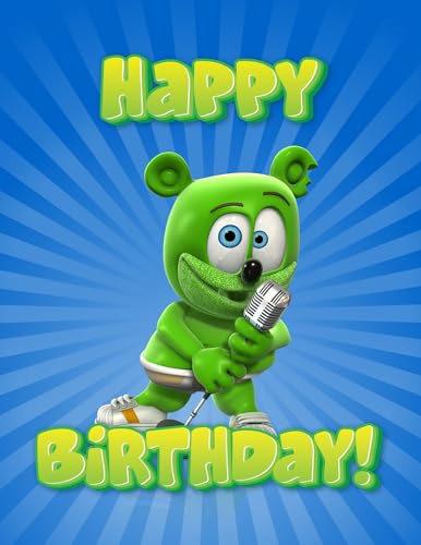 Gummibär Gummy Bear Dance edible Cake Topper