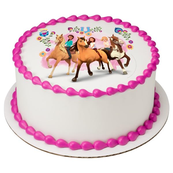 Spirit Find Your Adventure PhotoCake® Edible Cake Topper Icing Image for 6 inch Round cake or larger