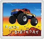 Monster Truck Edible Icing Image (1/4 Sheet)