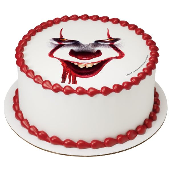 IT Clown the movie PhotoCake® Edible Cake Topper Icing Image for 6 inch Round cake or larger