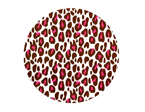 Pink Cheetah Background ~ Edible Cake/Cupcake Topper for 8 inch round cake or larger