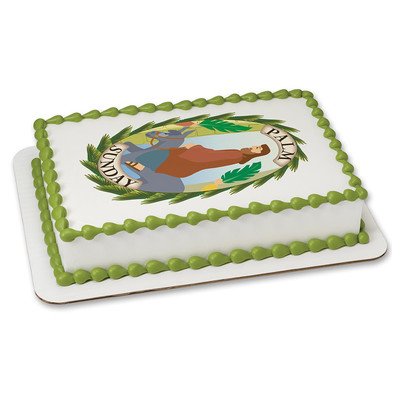 Palm Sunday Edible Icing Image for 8 inch round cake