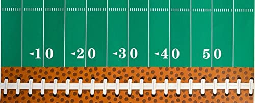 Football field Edible Cake Border wrap Image Decoration Frosting sheet