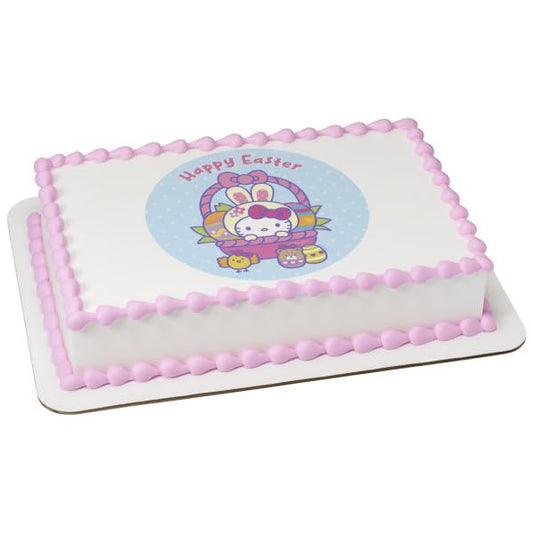 Hello Kitty PhotoCake® Edible Cake Topper Icing Image,