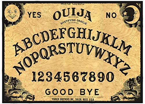 Ouija Board ! Edible Cake Topper Frosting Sheet fits a 1/4 sheet or larger