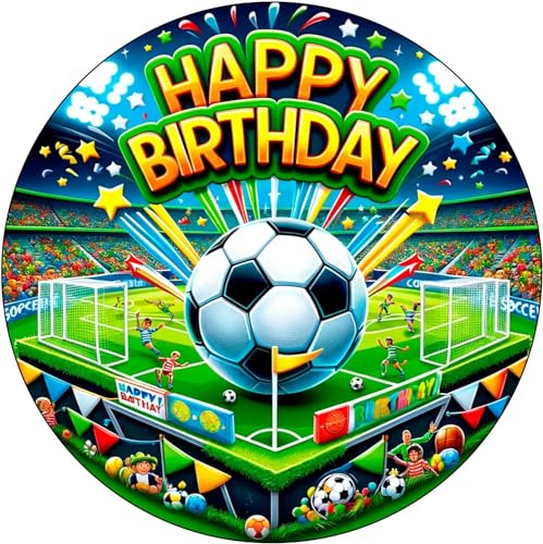 Soccer Themed Edible Icing Sheets- Assorted Image Cake Toppers-Frosting Sheets- Cookies- Cupcake Toppers