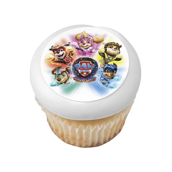 Paw Patrol The Movie 2 PhotoCake® Edible Cake Topper Icing Image,