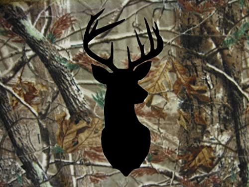 Tree Cloth Camouflage Deer Hunting Camo Edible Cake topper fit 1/4 sheet cake or larger