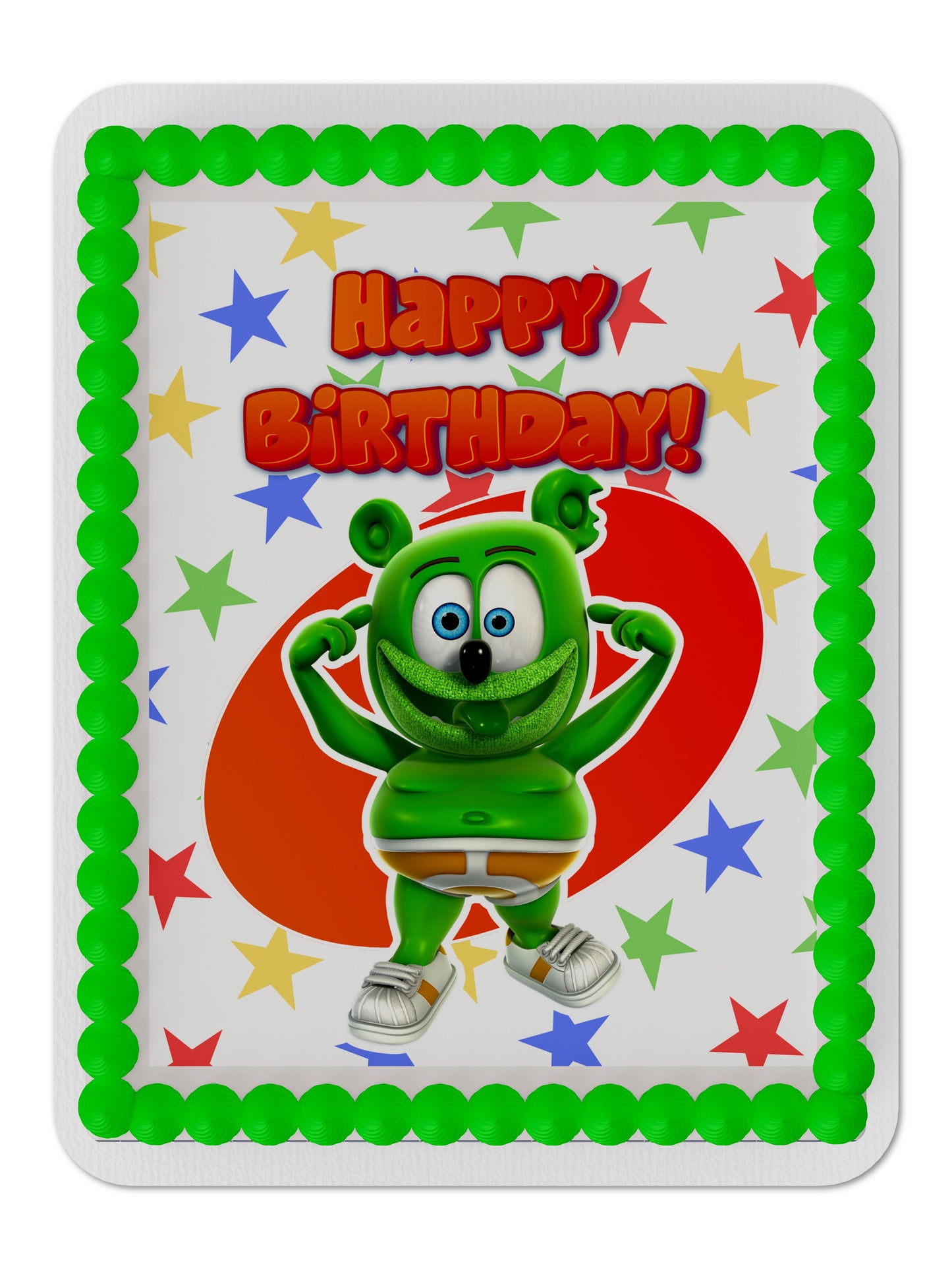 Gummibär Gummy Bear Stars Edible Cake Topper