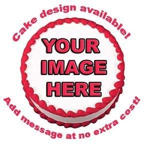 Create Your Own Custom Edible Cake Topper Photo Cake Frosting Icing Topper Sheet Personalized Custom Customized Birthday Party (2" Round 12 Per Sheet)