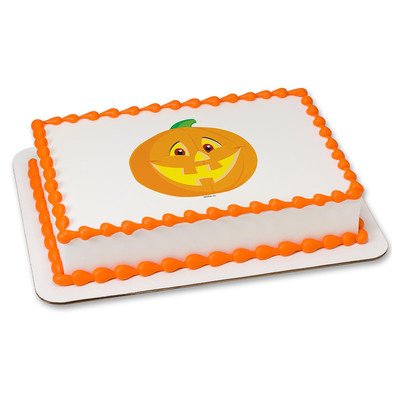 Halloween Edible Icing Image for 1/4 sheet cake