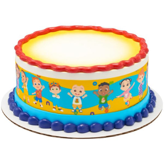 CoComelon™ Come on Let's Play PhotoCake® Edible Image® Strips