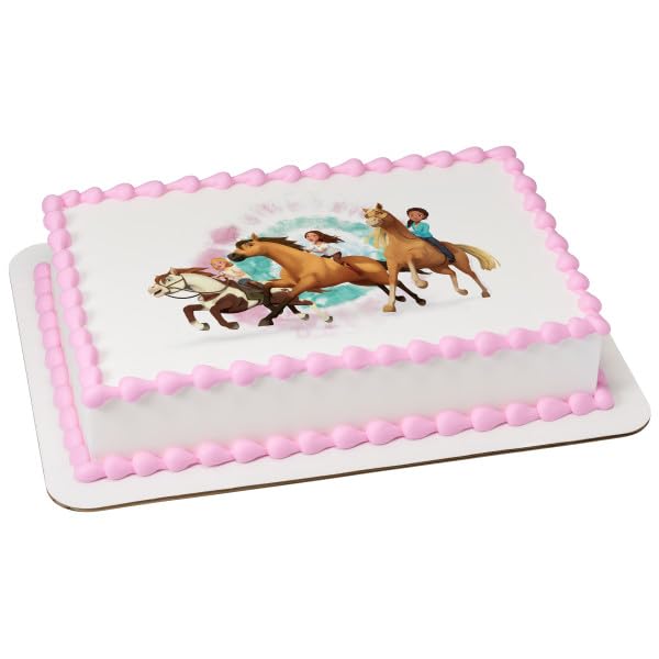 Spirit Freedom PhotoCake® Edible Cake Topper Icing Image for 1/4 Sheet cake or larger