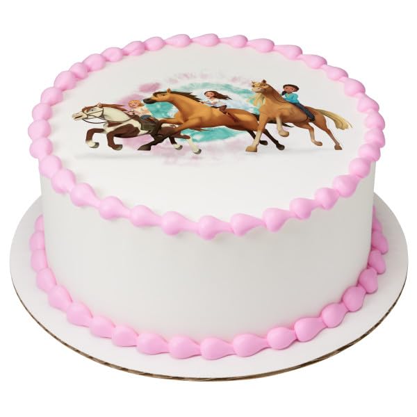 Spirit Freedom PhotoCake® Edible Cake Topper Icing Image for 8 inch round cake or larger